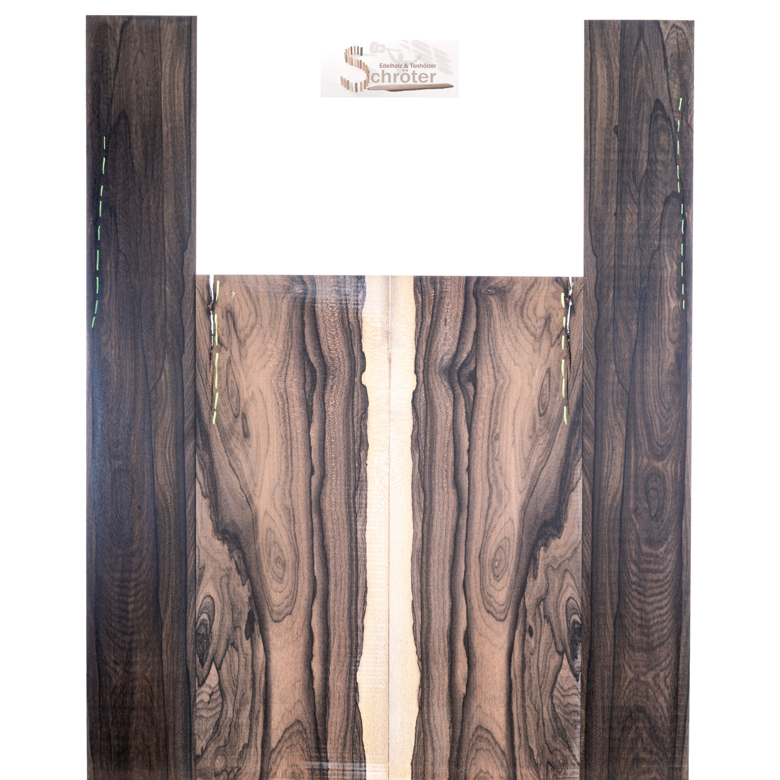 Ziricote Acoustic Set box