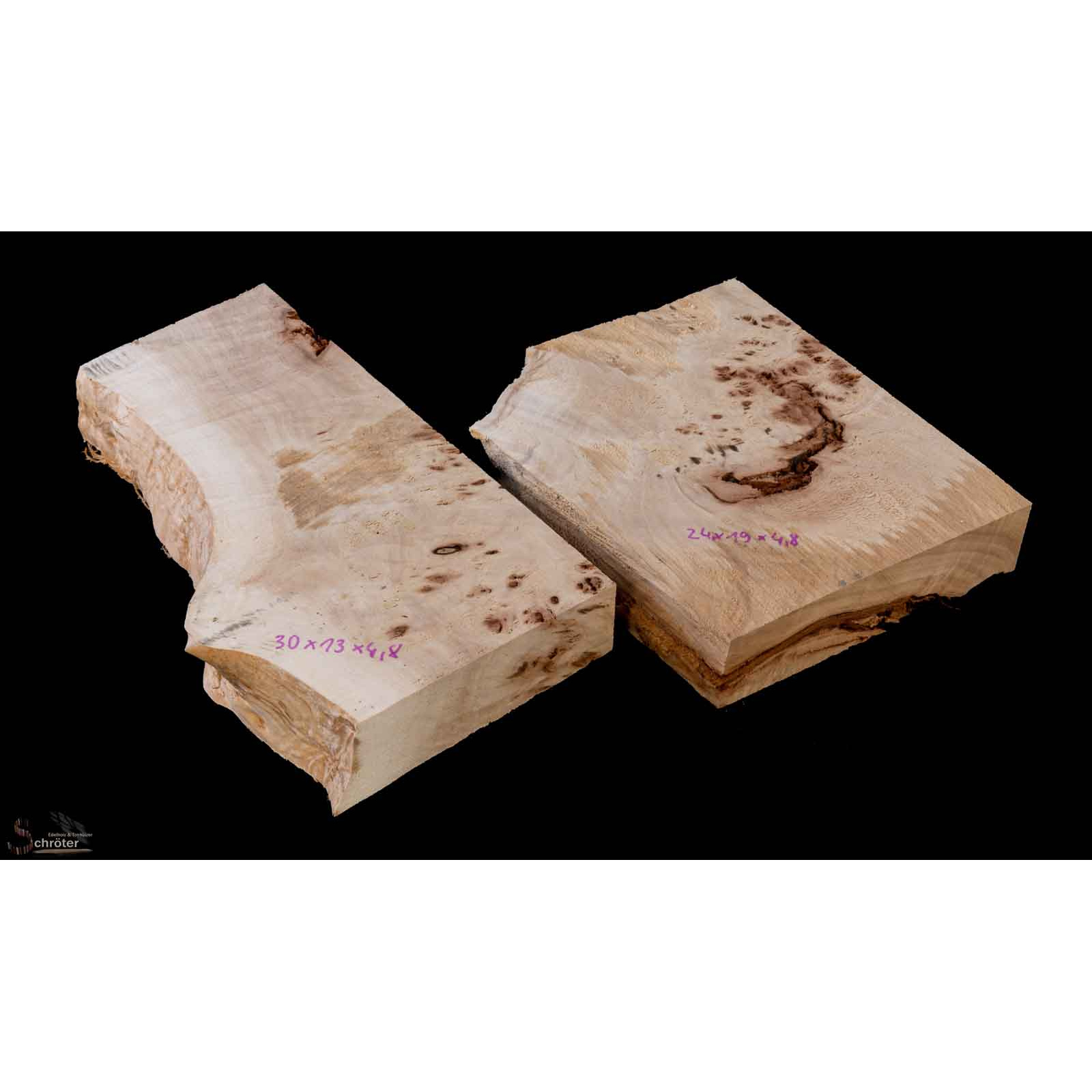 Pappel Maser 2 Abschnitte