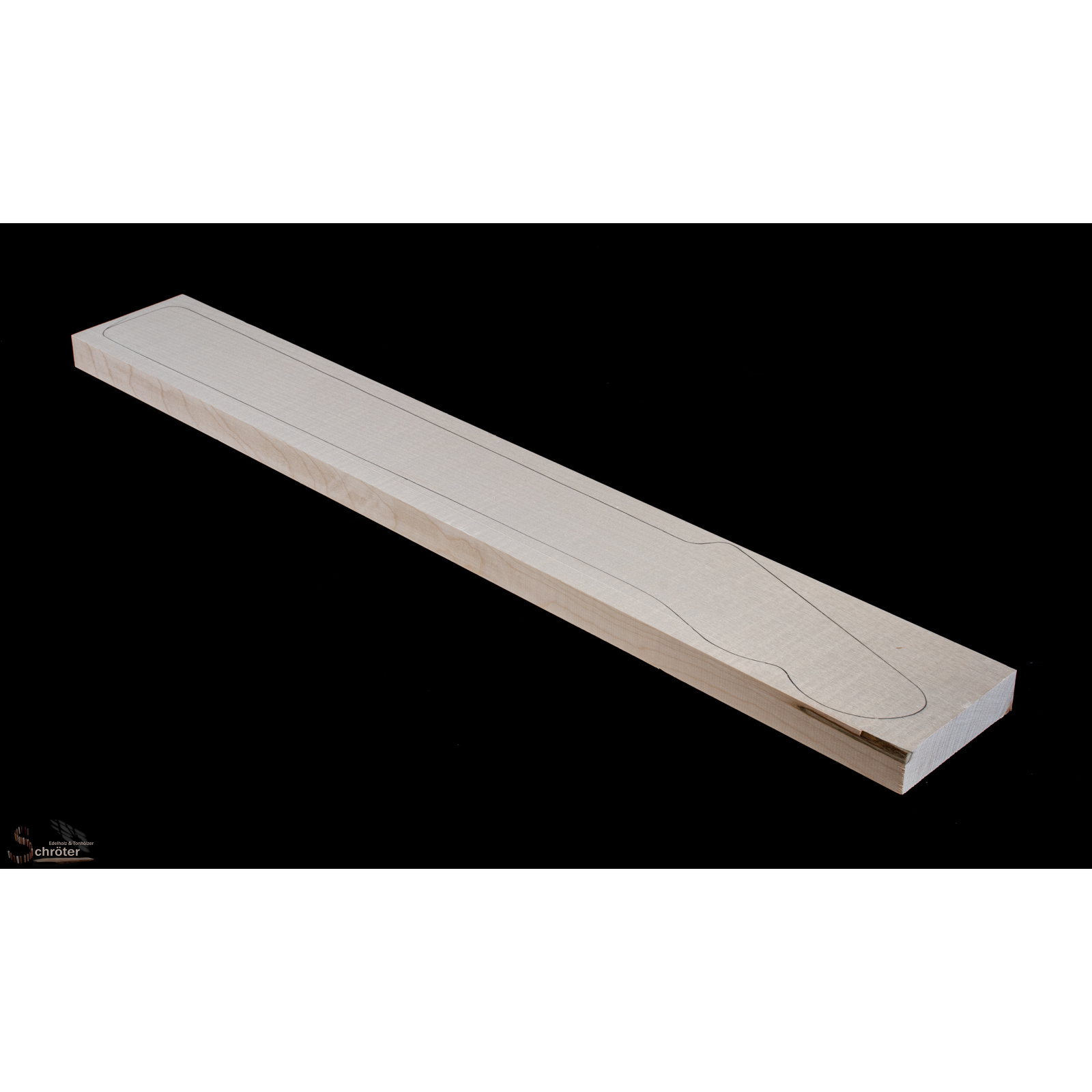 Ahorn Riegel Neck 70 x10 x2,6 cm