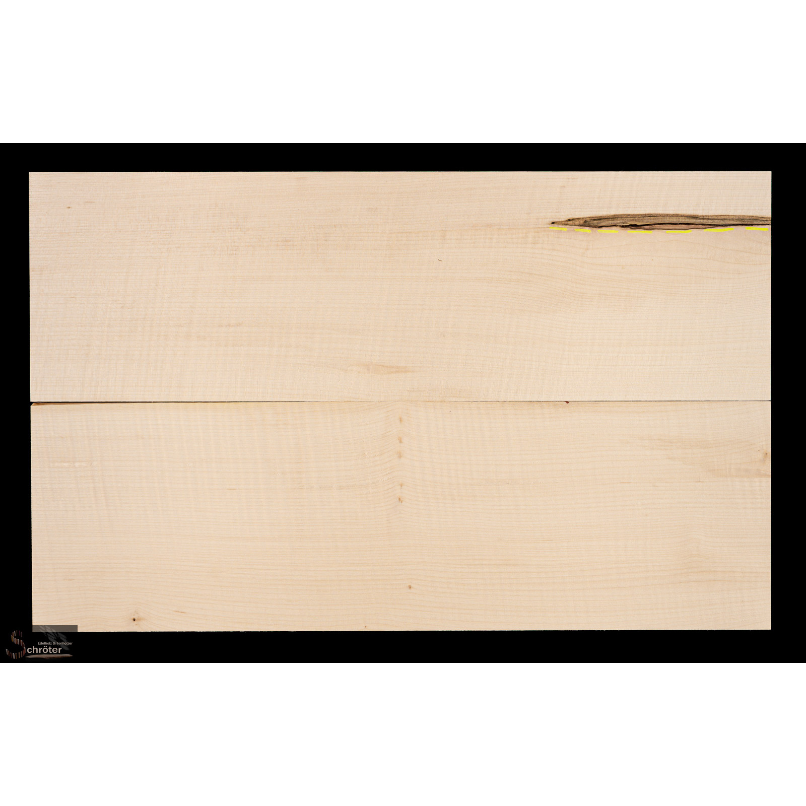 Ahorn Riegel Top 55x17x2,2 cm