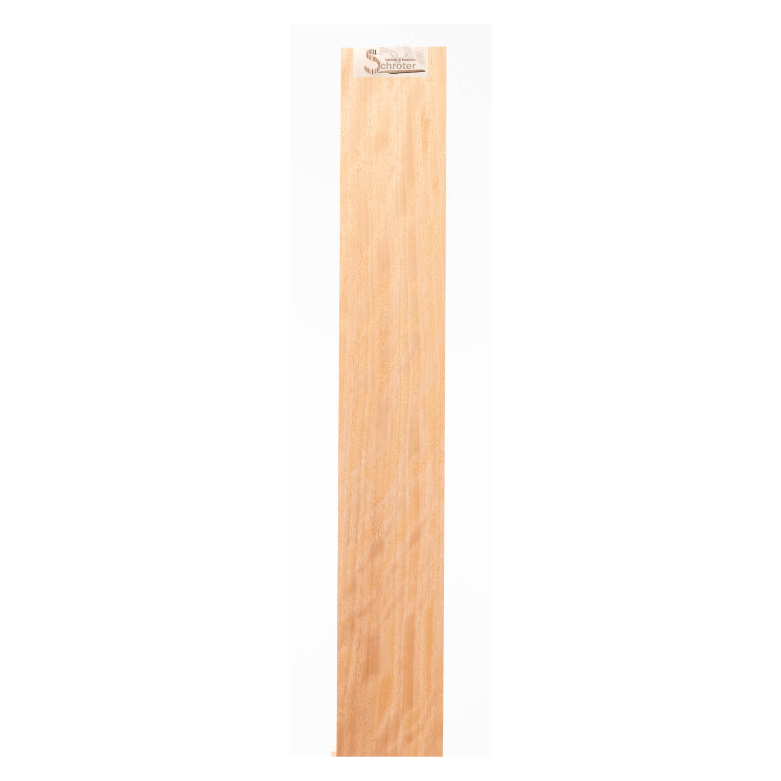 Okoumé Neck stark geflammt box