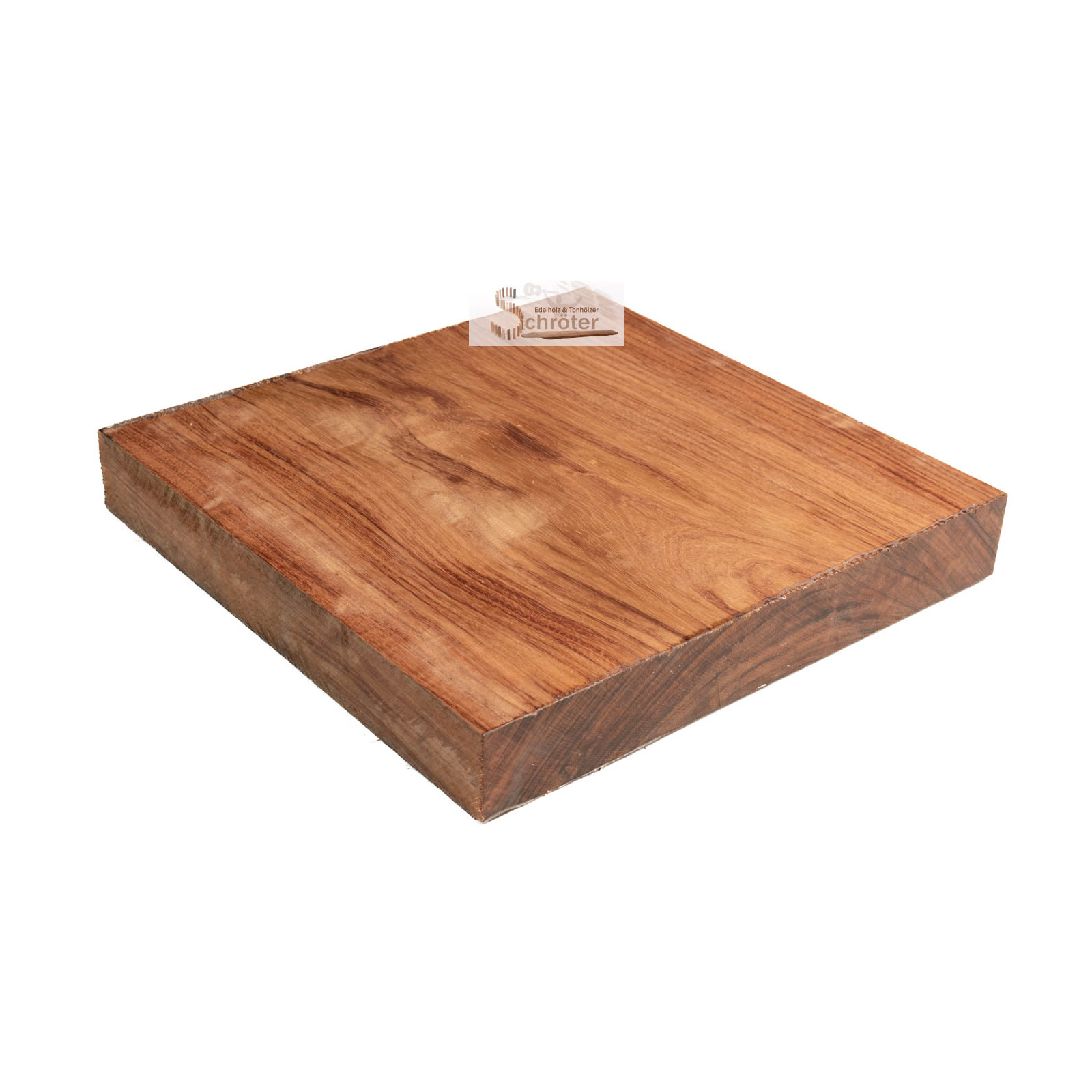 Bubinga Block 34x34x5 cm 5,84 kg