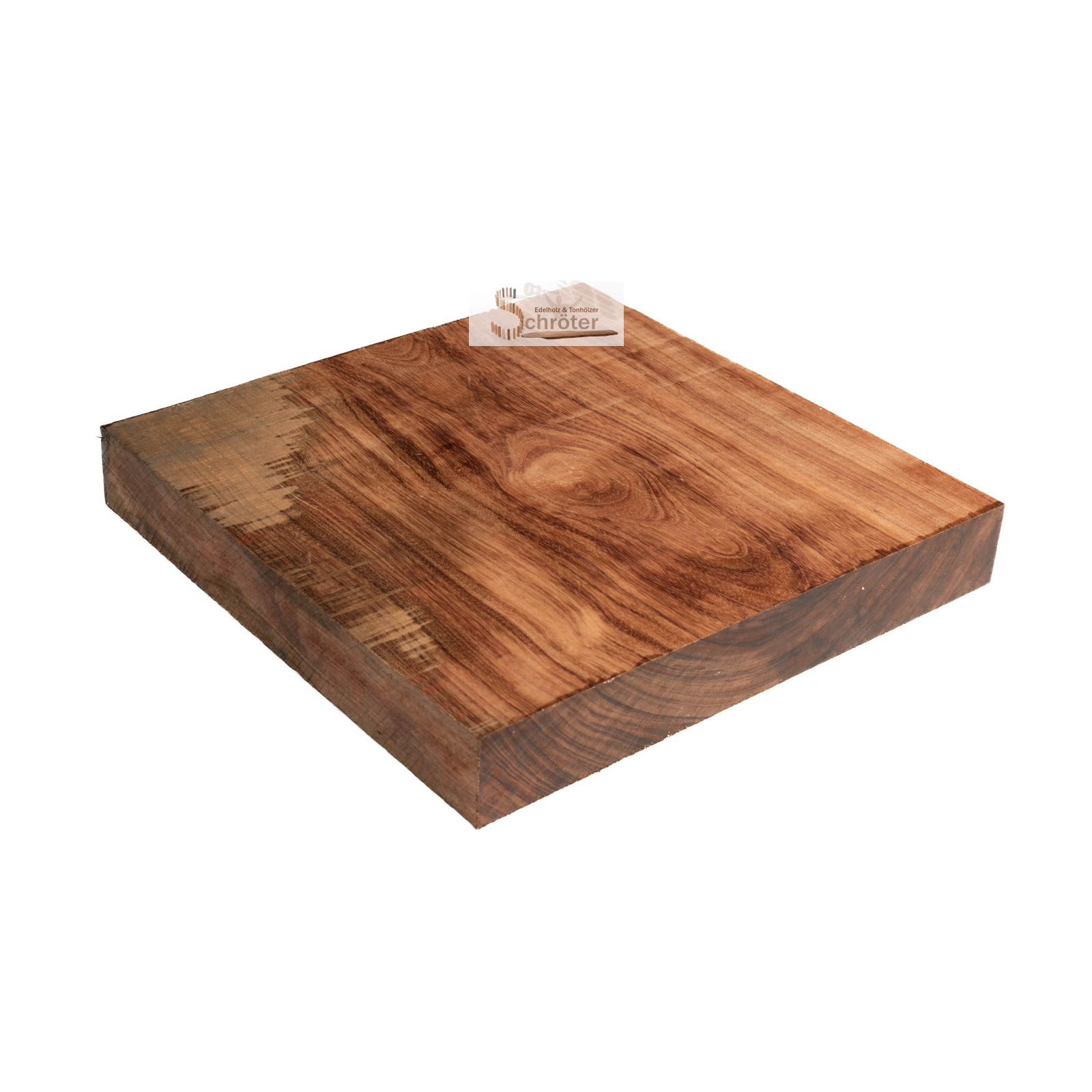 Bubinga Block 34x34x5 cm 5,99 kg