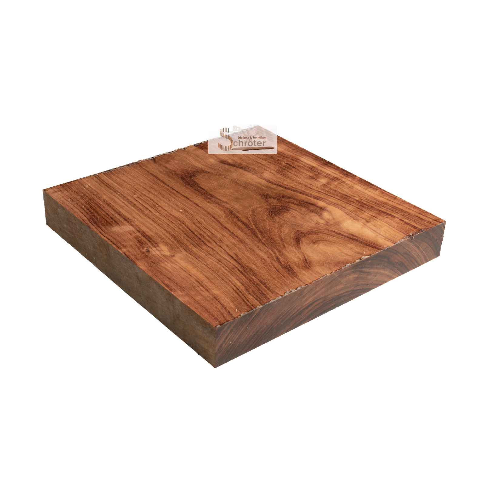 Bubinga Block 34x34x5 cm 5,93 kg