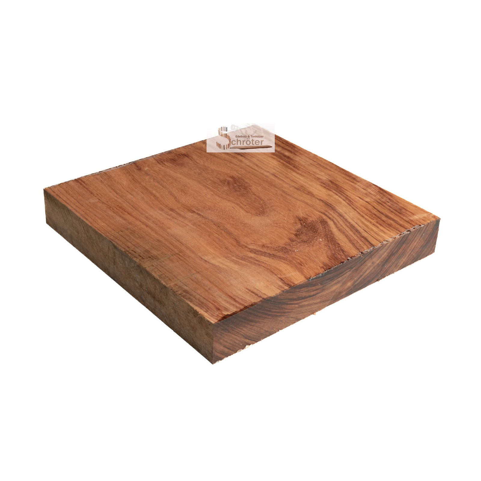 Bubinga Block 34x34x5 cm 5,88 kg