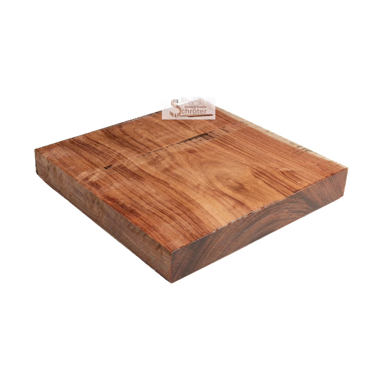 Bubinga Block 34x34x5 cm 5,87 kg