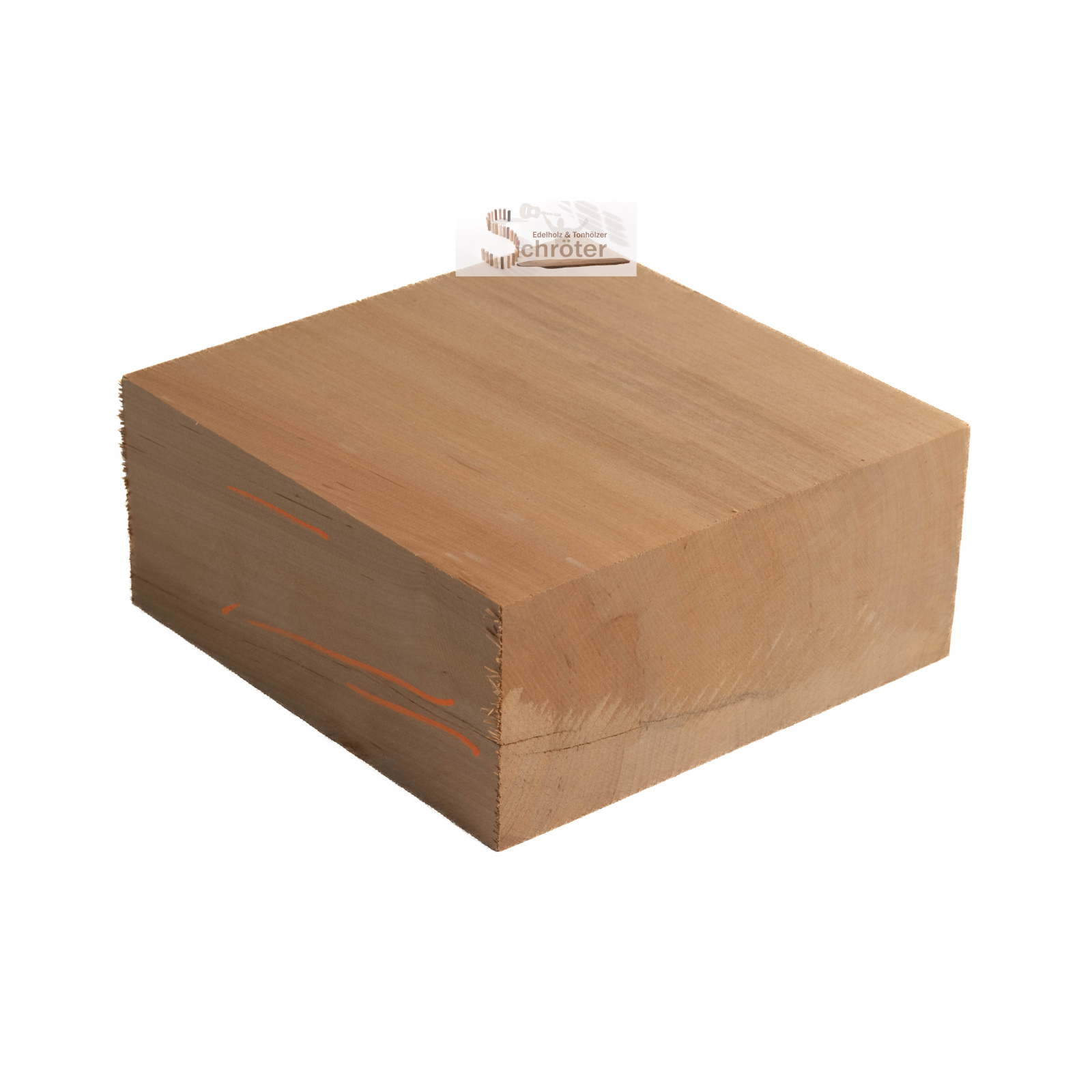 Elsbeere Block 18x18x8 cm 1,79 kg