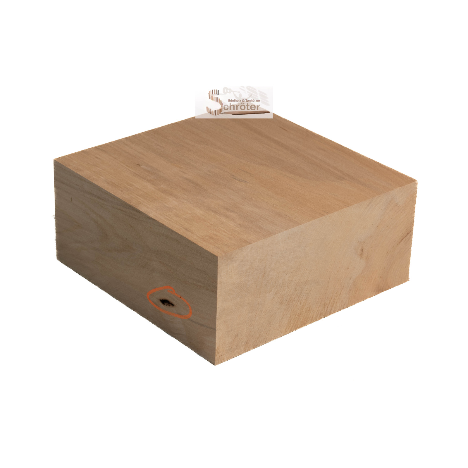 Elsbeere Block 18x18x8 cm 1,82 kg