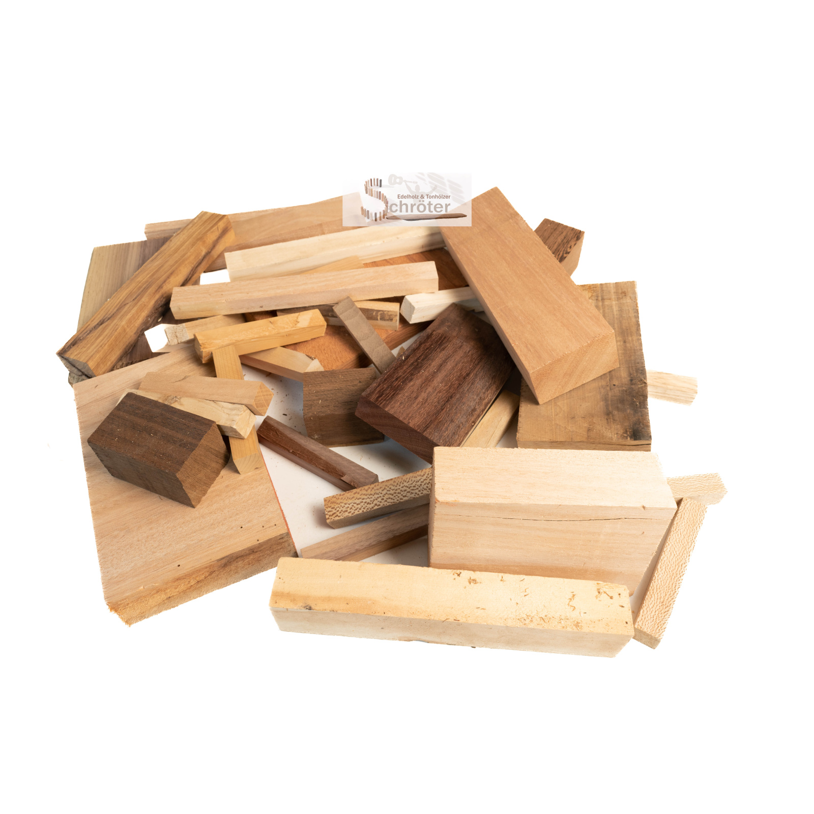 Bastelholzkiste Holzrester ca. 5 kg