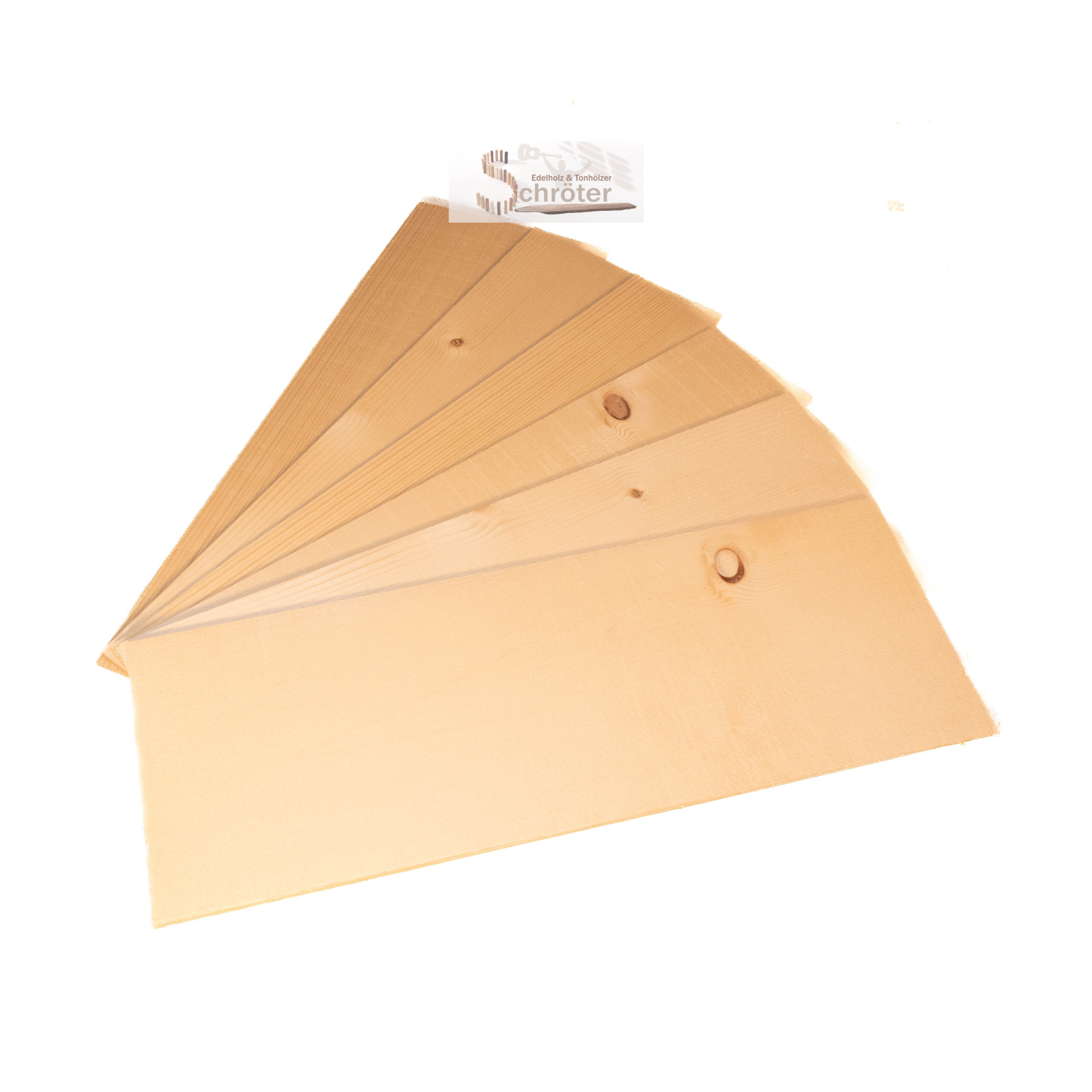 Fichte Bastelholz 45x16 cm 6 Stück/ box