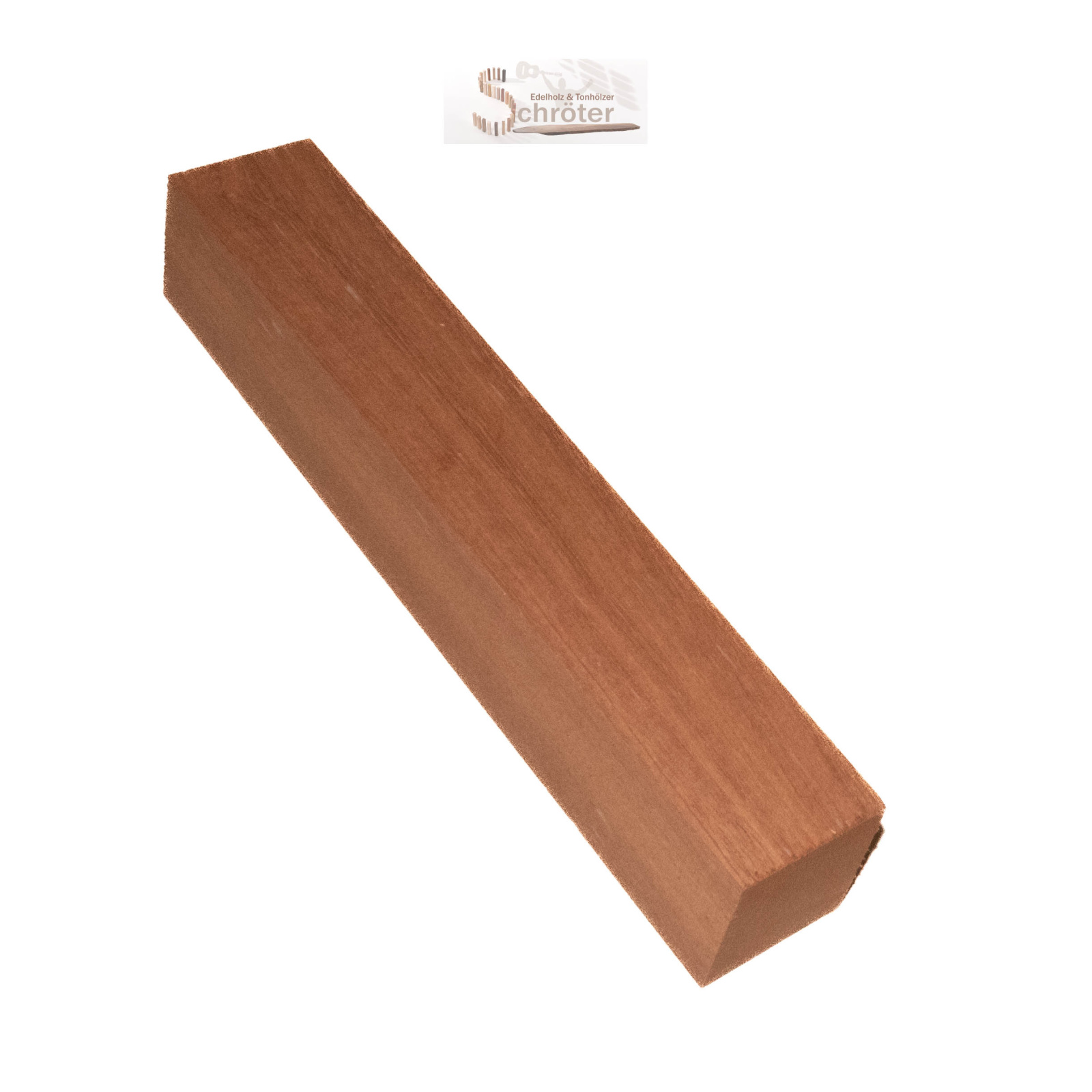 Mahagoni Sapeli Kantel 30x5x5 cm box