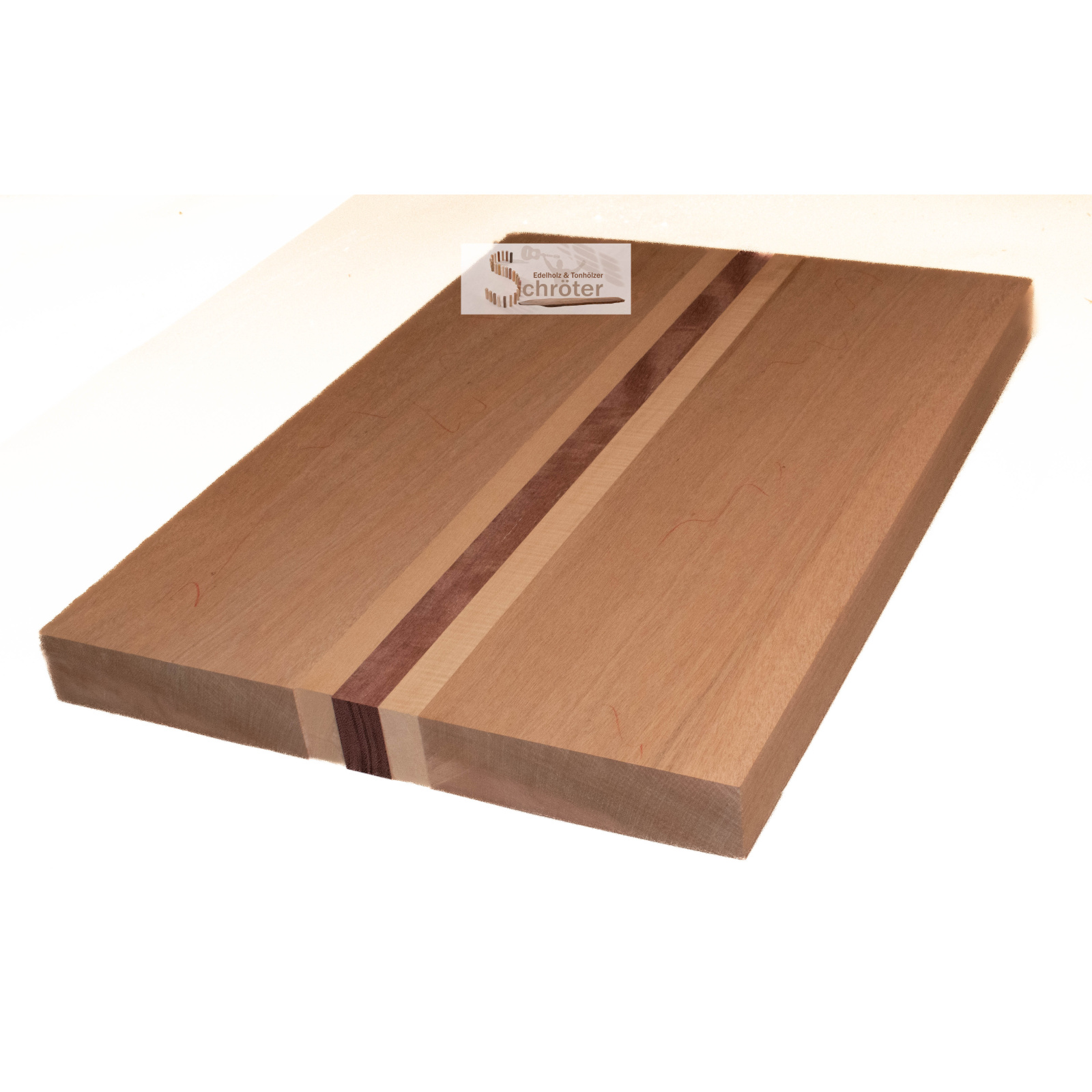 Okoume+Amaranth+Ahorn laminierter Body B-Ware