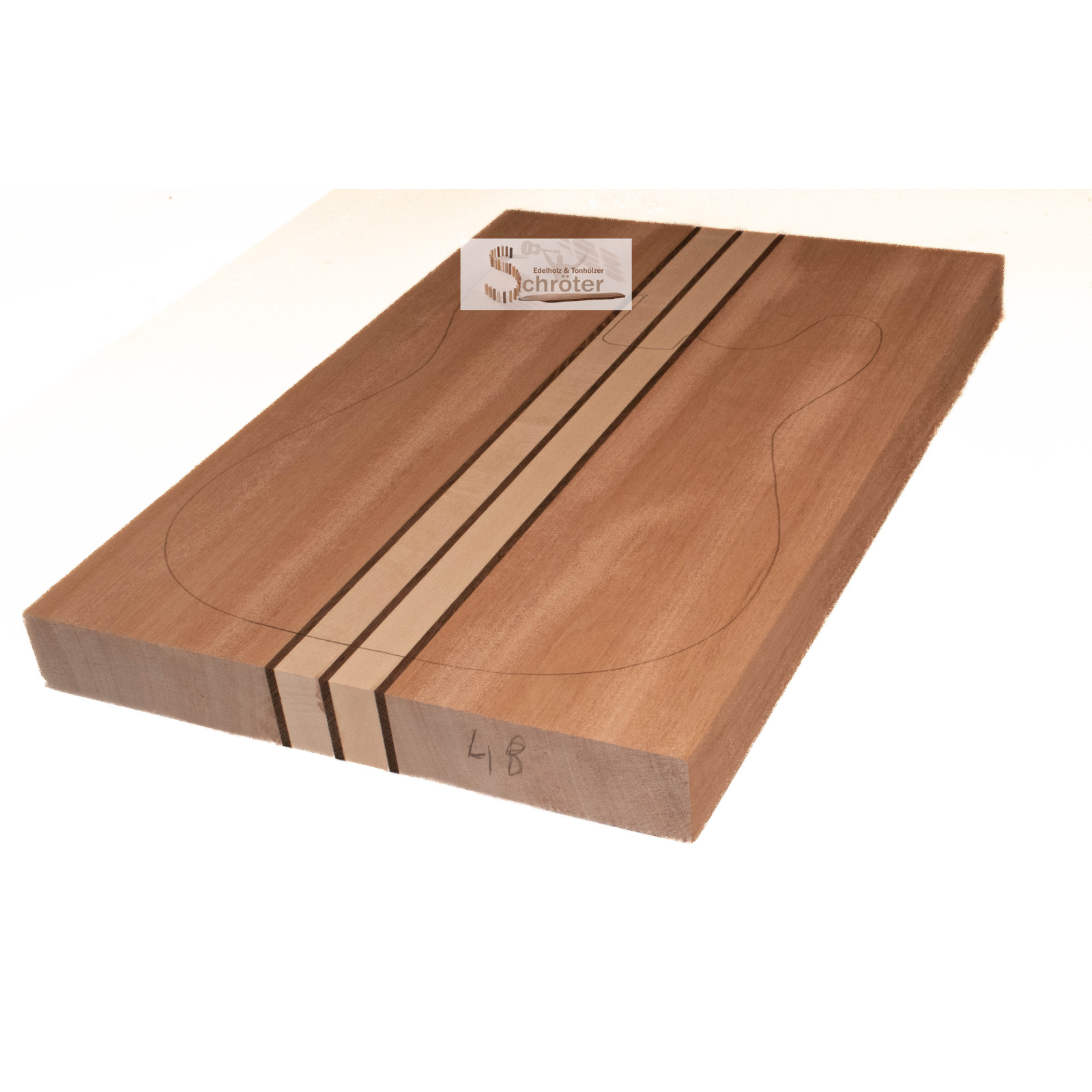 Okoume+Wenge+Ahorn laminierter Body