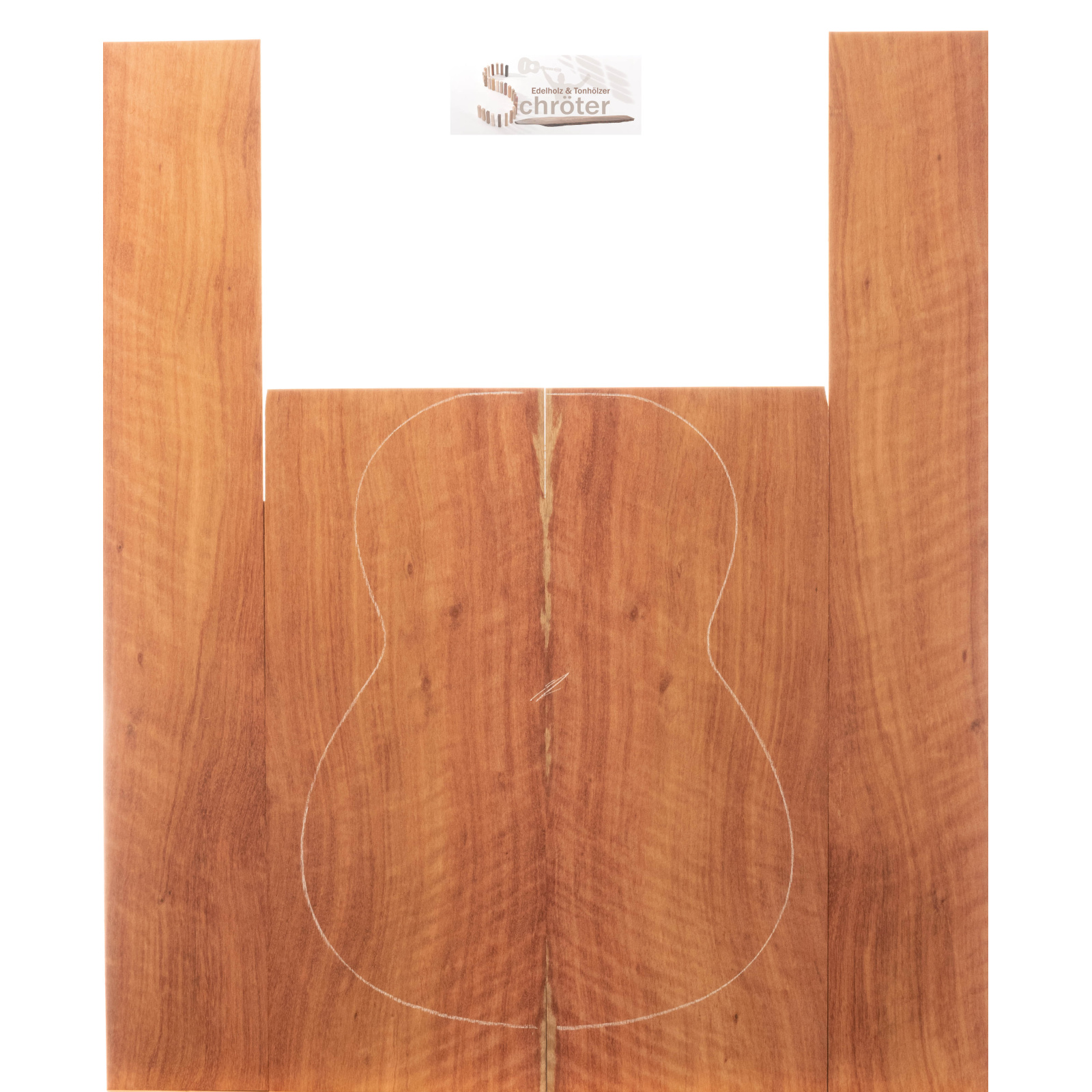 Bubinga Geriegelt Set