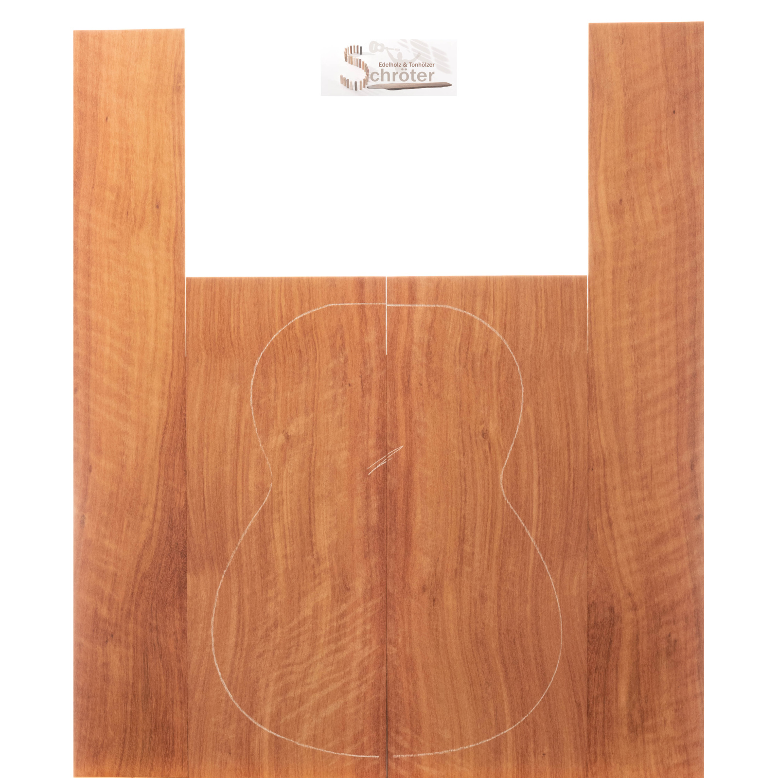 Bubinga Geriegelt Set