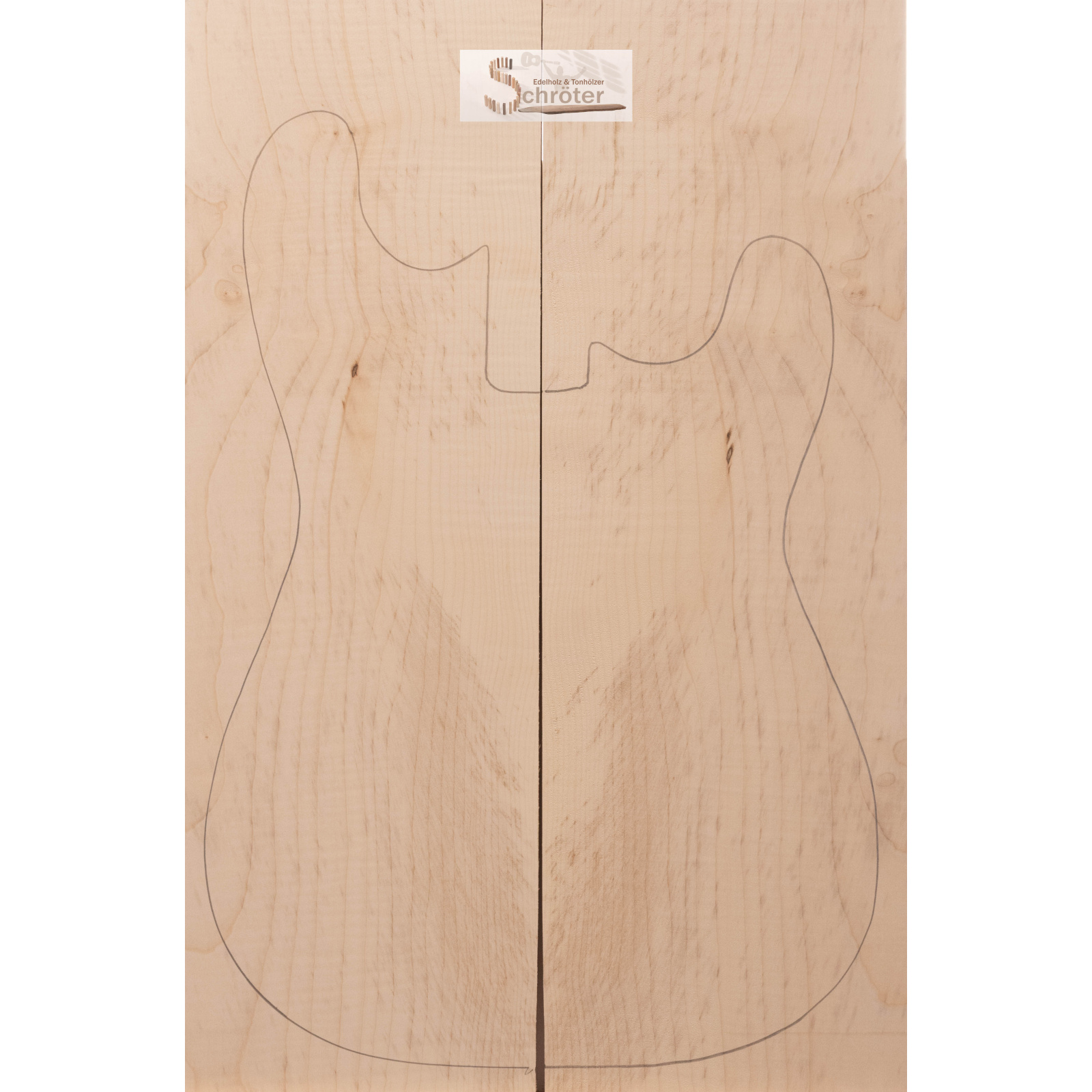 Ahorn Riegel Top 55x18x2,0 cm