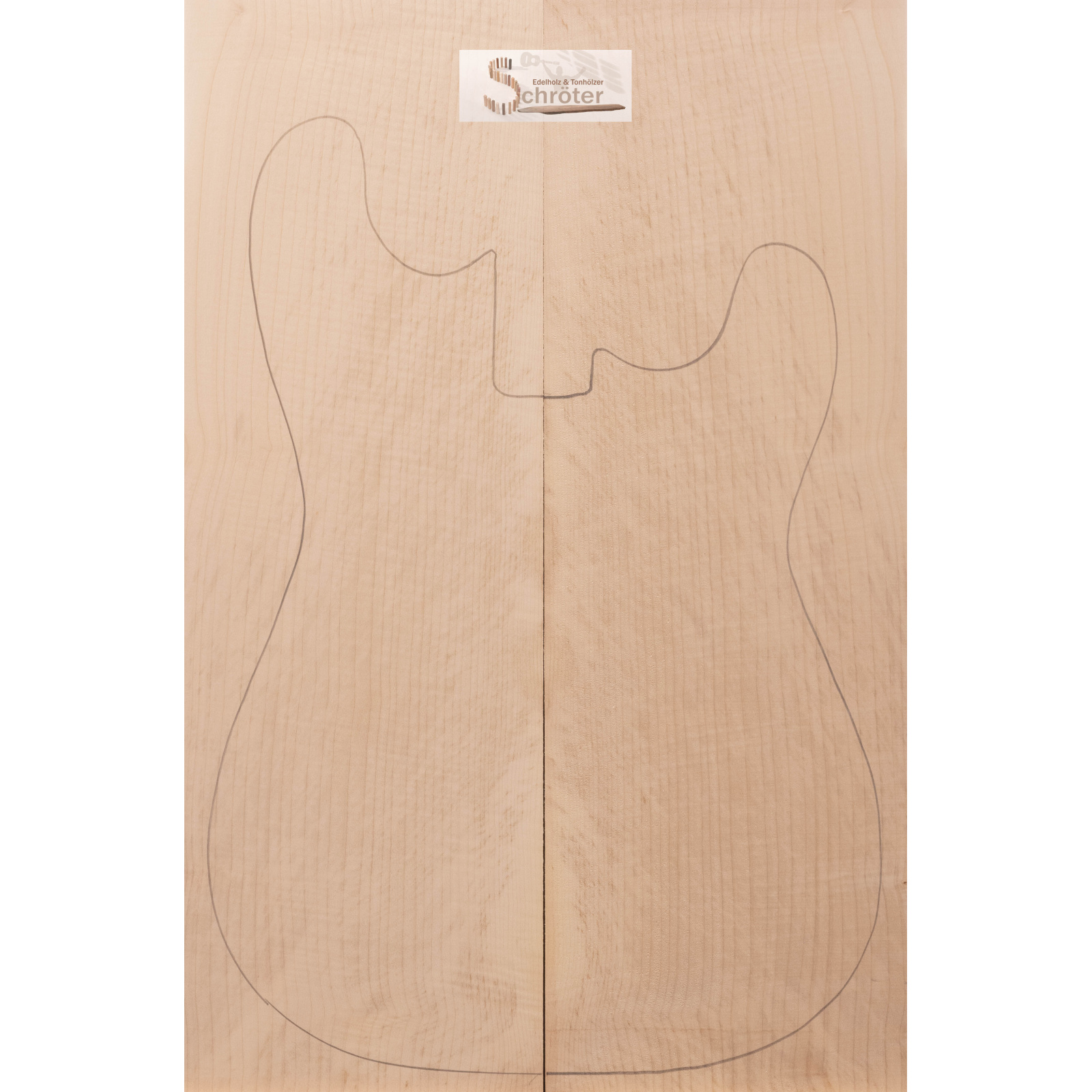 Ahorn Riegel Top 55x18x2,0 cm