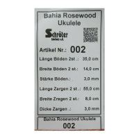 Tonewood Bahia Rosewood Ukulele Tonholz Guitar Builder Acoustic Back & Side 002